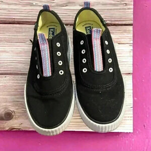 Keds Topkick Washable Slip-On Sneaker Black/ Rainbow. Big Kid size 6- 7.5 Women